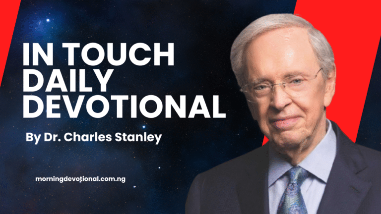 In Touch Devotional - 3 January 2025