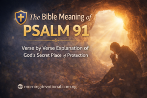 The Bible Meaning of Psalm 91: Verse by Verse Explanation of God’s Secret Place of Protection